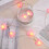 LED Peach Heart String Lights – 600cm Warm White, 2