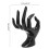 Hand-Shaped Jewelry Display Stand – Plastic – 1 Pc 2