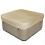 Firkantet spabadsovertræk beige 237,5 x 28,5 cm 3