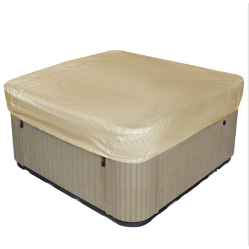 Firkantet spabadsovertræk beige 237,5 x 28,5 cm 2