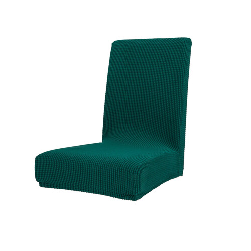 Green Polyester Stretch Chair Cover – Full Coverage 1