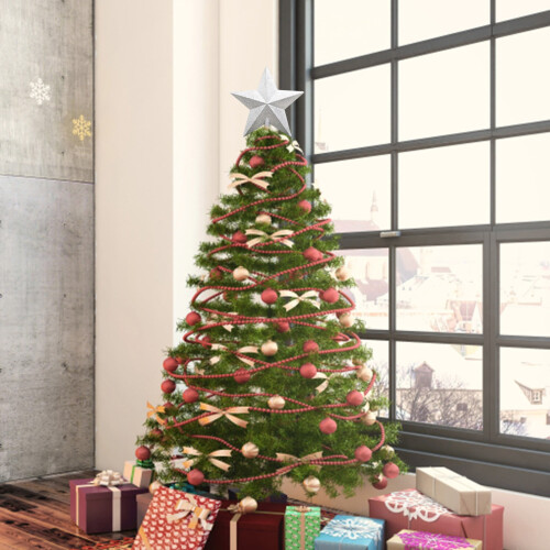 7.9in Glitter Star Tree Topper for Small Christmas Trees 1