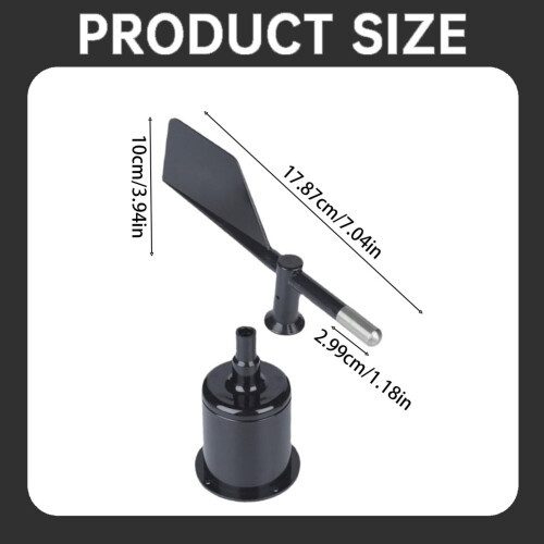 Anemometer til måling af vindretning, sort 2