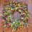 Plastic Spring Summer Wreath for Patio Door Decoration 2