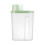 Clear Plastic Food Storage Container with Wide Mouth & 1