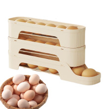Eierrollender Eierspender für den Kühlschrank – PP, 2/3/4-lagig