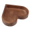 Heart-Shaped Solid Wood Serving Platter, 16.8 x 15 cm 1
