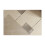 Beige Striped Polyester Carpet 60x40cm 2