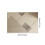 Beige Striped Polyester Carpet 60x40cm 3