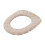 WC-Sitzauflage Beige Weich Dick Warm Dehnbar 2