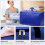 Foldable Storage Bags 69x38x35cm Blue x4 5