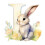 Resin Rabbit Charms for Jewelry Making – 12pcs 2