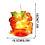 Christmas window hanging LED lights decoration 3