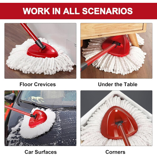 Náhradné hlavice mopu pre O-Cedar EasyWring Spin Mop4Pack 2