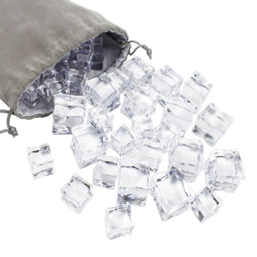 Reusable Acrylic Ice Cubes 15–30mm 2
