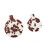 Pack of 2 Adjustable Drum Head Dampeners Magnetic Leather-brown 1