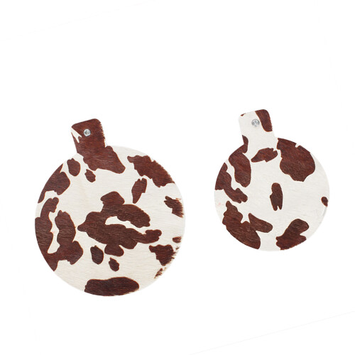 Pack of 2 Adjustable Drum Head Dampeners Magnetic Leather-brown