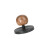 Espresso Tamper Flat Base Espresso Press Tool for Even-Black 51 1