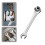 Ergonomic Double Ended Ratchet Wrench Spanner For Heavy-12mm 3