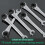 Ergonomic Double Ended Ratchet Wrench Spanner For Heavy-12mm 6