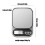 Rechargeable Digital Kitchen Scale 10kg 0.1g with 2