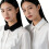 Detachable False Collar Pearls Beaded Lapel Accessory for-Black 4