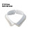 Detachable False Collar Pearls Beaded Lapel Accessory for-Black 5