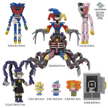 (861pcs) Poppy Playtime 5 Building Blocks Model Toy ABS Plastic Building Blocks
