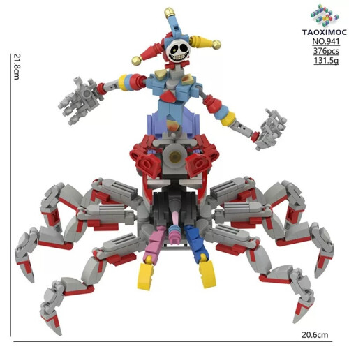Poppy Playtime 5 Building Blocks Model Toy ABS Plastic Building Blocks