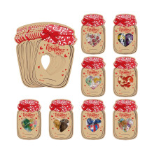 Mason Jar Valentine Cards for Kids 30-Pack