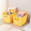 4-Piece Plastic Storage Boxes with Handles 1