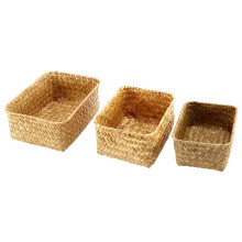 Seagrass Storage Basket Set – Large, Medium, Small