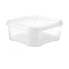 Clear Food Storage Container with Lid 350ml