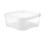 Clear Food Storage Container with Lid 350ml 1