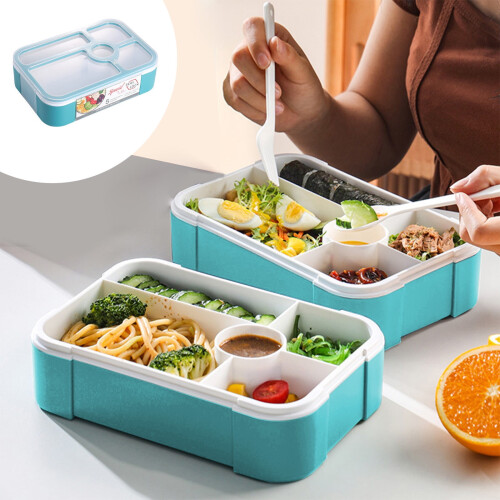 Bento Lunch Box Microwave-Safe Japanese Style 1pc
