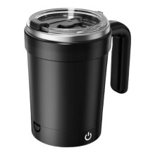 Automatic Stirring Coffee Mug 420ml Black