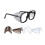2-Pair Universal Eyeglass Side Shields for Small Medium 1