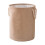 Foldable Canvas Laundry Basket with Sisal Handle 2