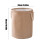 Foldable Canvas Laundry Basket with Sisal Handle 3