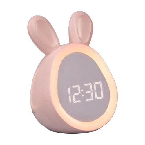 Hasenwecker mit Nachtlicht, USB-aufladbar 1