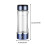 Bouteille en verre à double paroi isolée pour eau hydrogénée, 350 ml 3