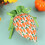 Easter Carrot Drawstring Bags 10 Pack 4