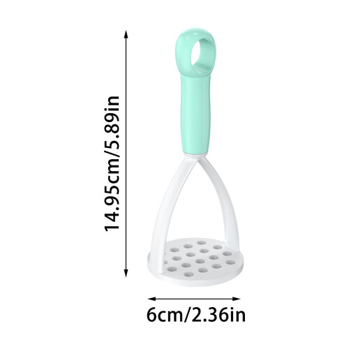 Manueller Kartoffelstampfer – PP, 15 cm, 2er-Pack 1