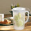 Vit PP-vattenkanna med lock, 1,5 l 5