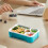 Bento Lunch Box Microwave-Safe Japanese Style 1pc 4