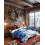 Blue Snowman Flannel Throw Blanket 40 x 60 in 4