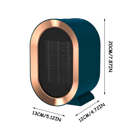 Ceramic Space Heater 1200W 3-Second Heat 2 Modes Dark Blue 2