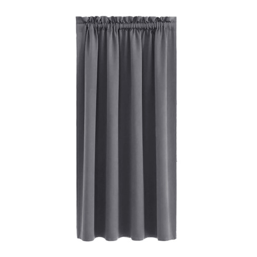 Blackout Curtains Thermal Insulated Grey 2 Panels 2