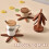 Walnut Wood Tree Trivet Set 4 pcs + Stand 4