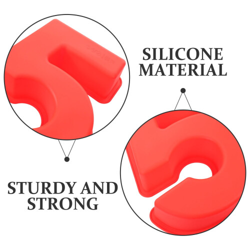 Red Silicone Number 5 Cake Pan, Oven & Microwave Safe 2